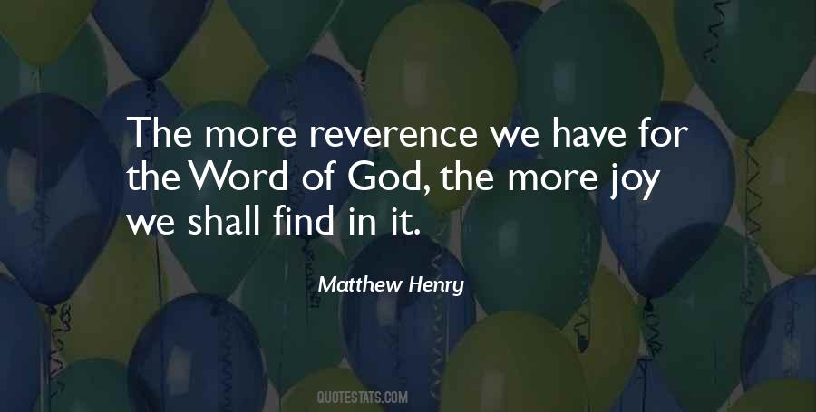 Matthew Henry Quotes #1441309