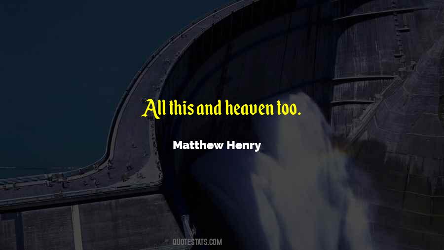 Matthew Henry Quotes #350104