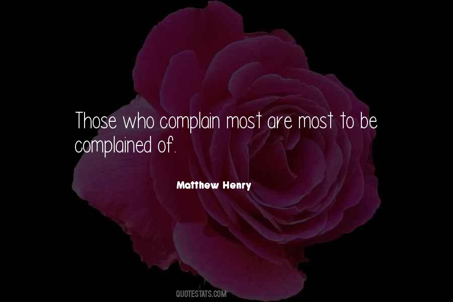 Matthew Henry Quotes #687427