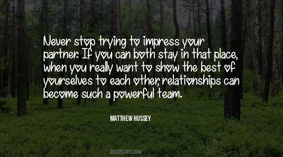 Matthew Hussey Quotes #782758