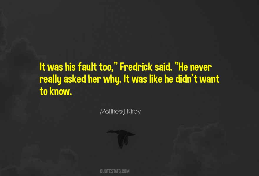 Matthew J. Kirby Quotes #293855