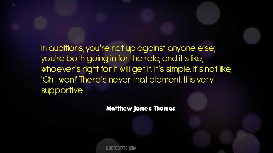 Matthew James Thomas Quotes #40275