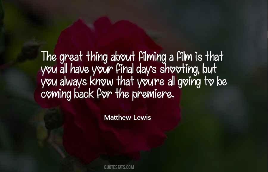 Matthew Lewis Quotes #1847535