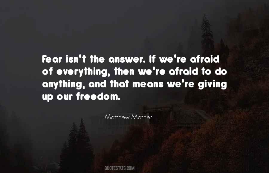 Matthew Mather Quotes #1760319