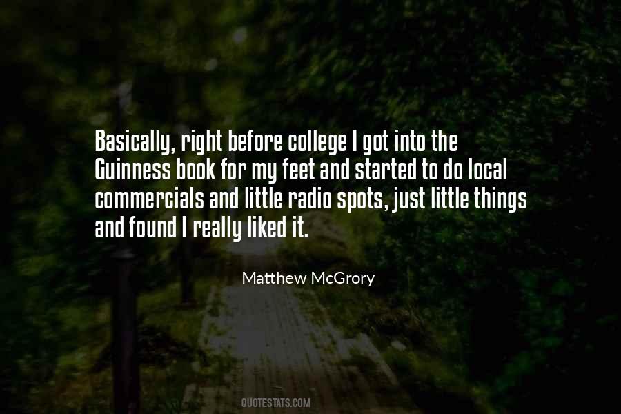 Matthew McGrory Quotes #1038897