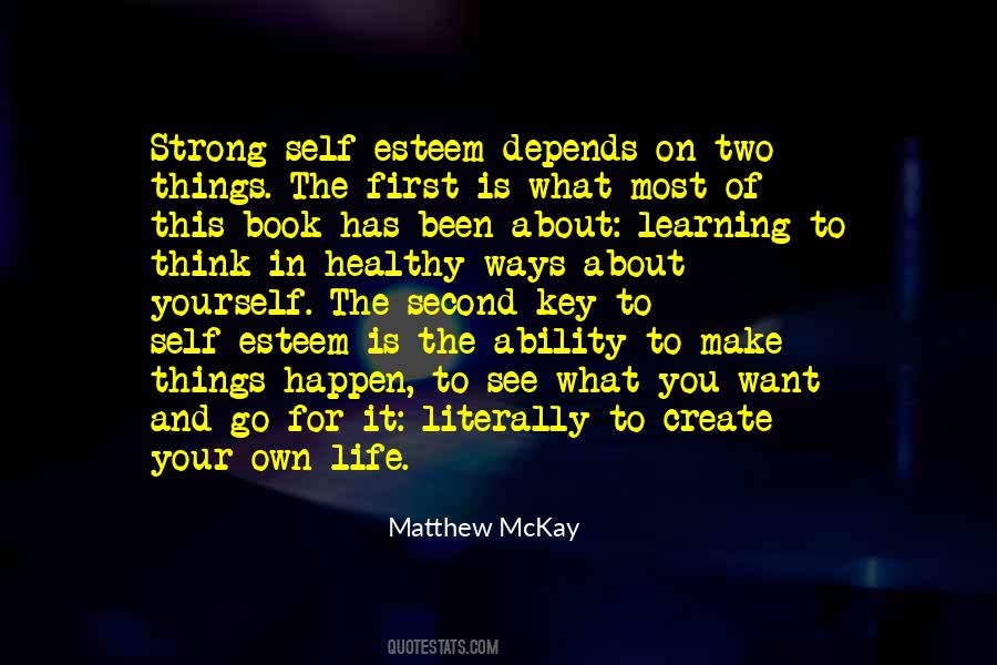 Matthew McKay Quotes #1159605