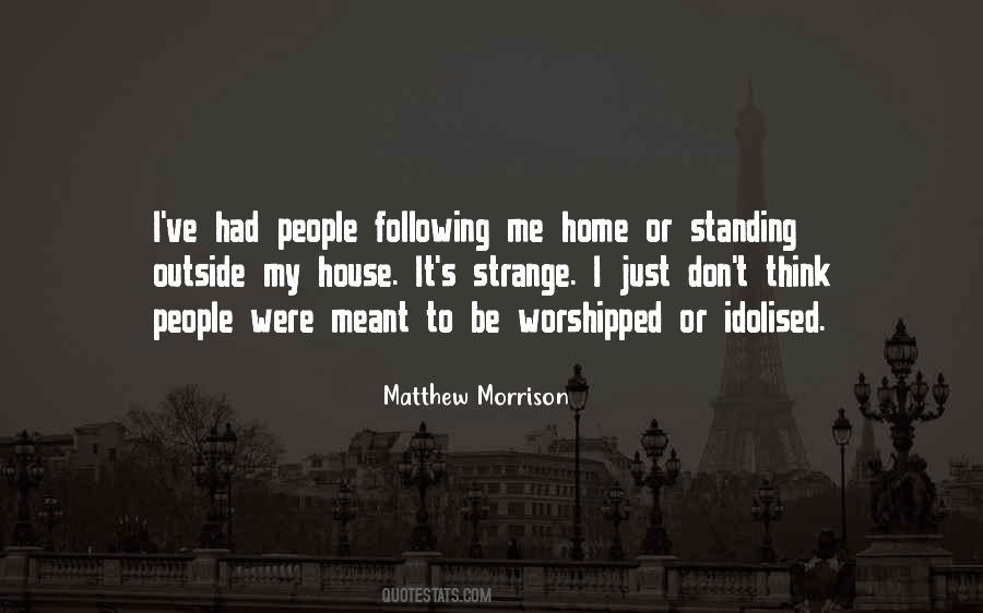 Matthew Morrison Quotes #1111329