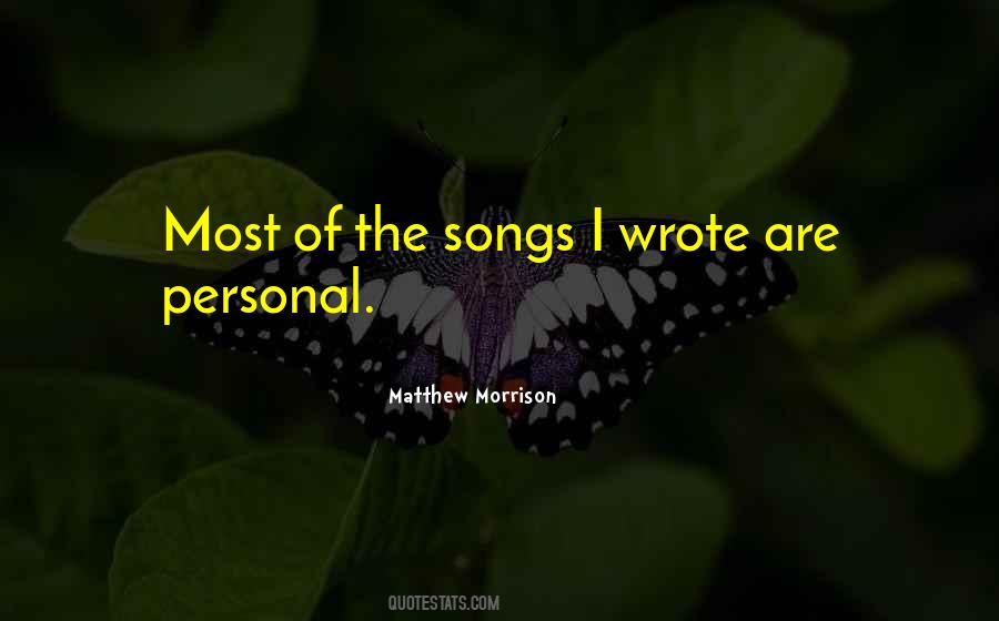 Matthew Morrison Quotes #1215092