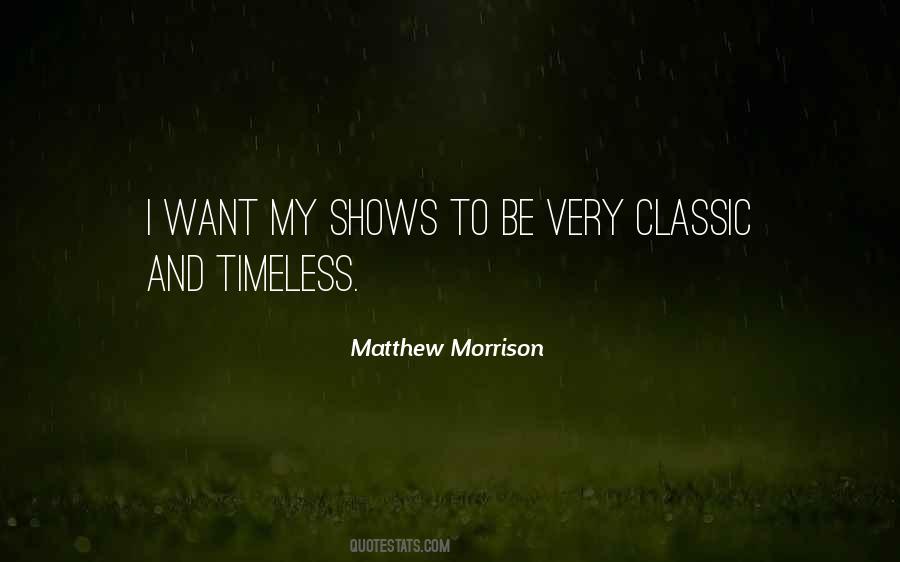 Matthew Morrison Quotes #16953