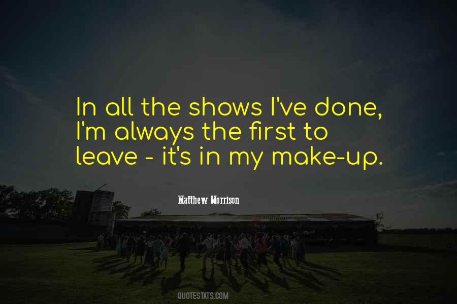 Matthew Morrison Quotes #591668