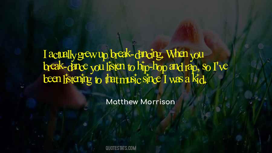Matthew Morrison Quotes #85324
