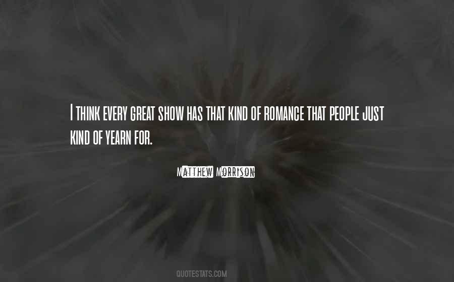 Matthew Morrison Quotes #917277