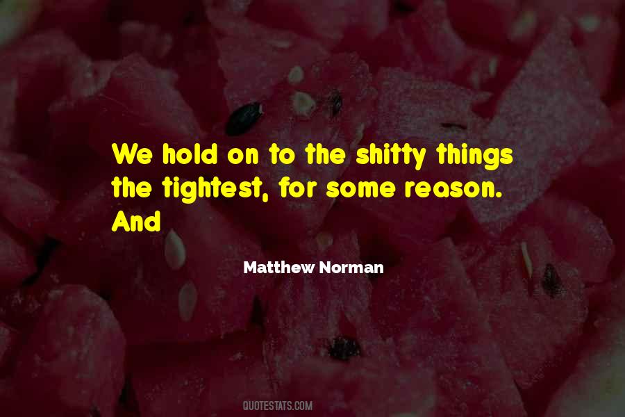 Matthew Norman Quotes #1666956