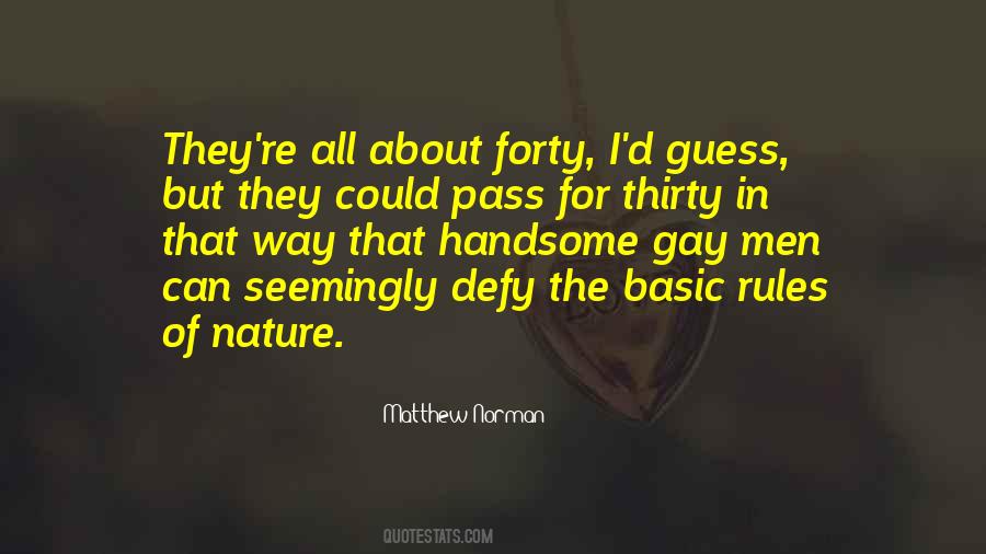 Matthew Norman Quotes #1705662