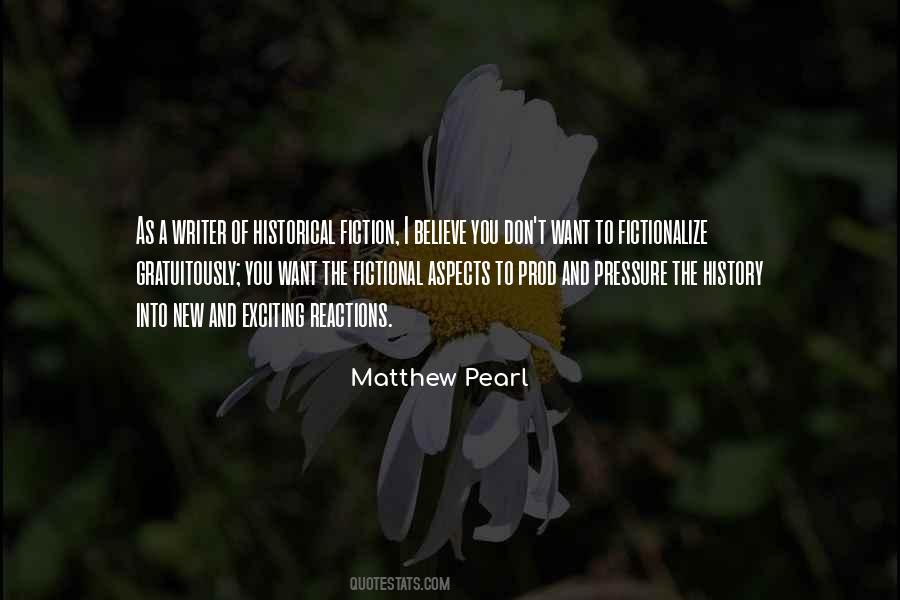 Matthew Pearl Quotes #359519