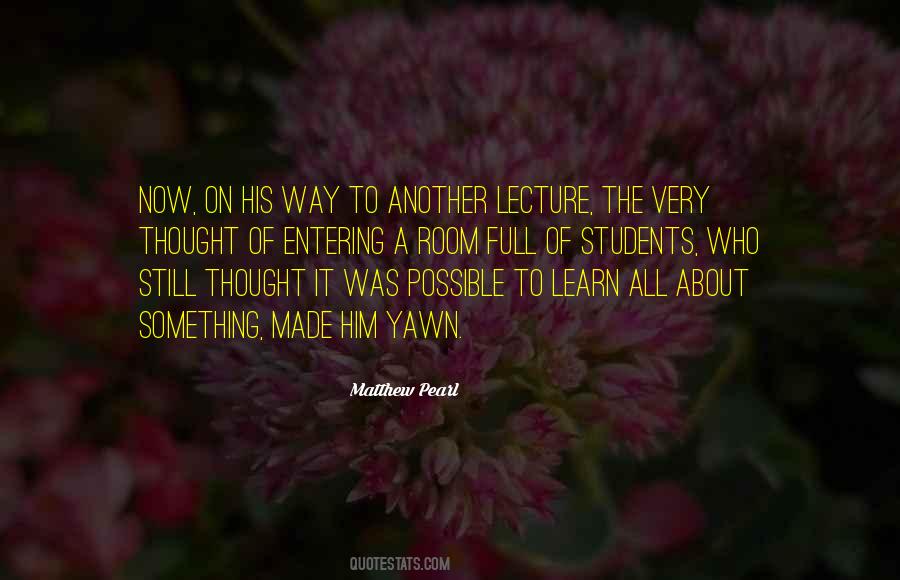 Matthew Pearl Quotes #454930