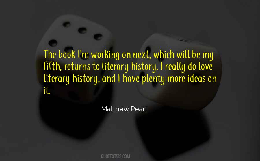Matthew Pearl Quotes #53230