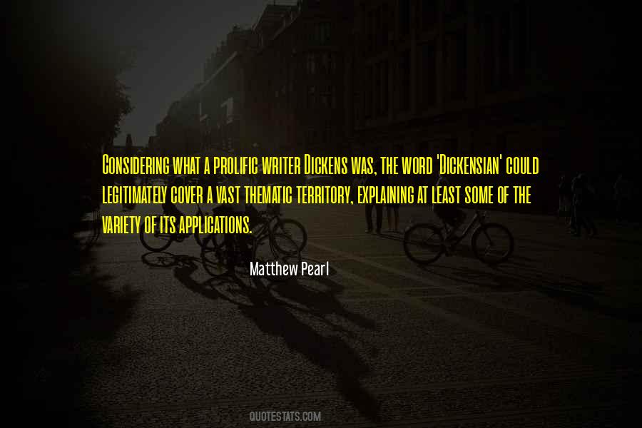 Matthew Pearl Quotes #563306