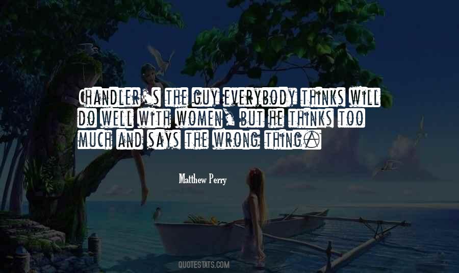 Matthew Perry Quotes #1417401