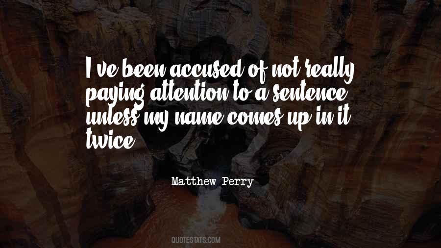 Matthew Perry Quotes #178761