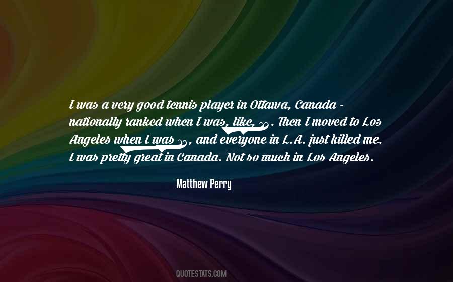 Matthew Perry Quotes #476435