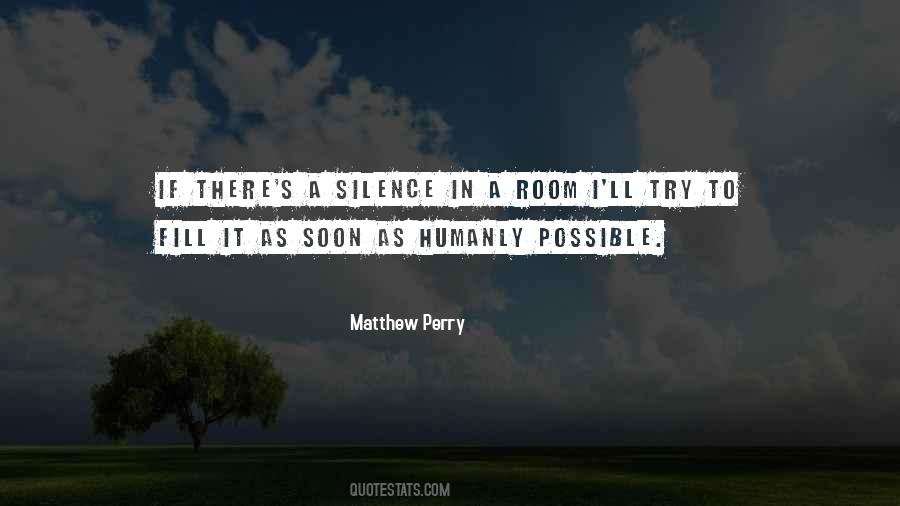 Matthew Perry Quotes #769977