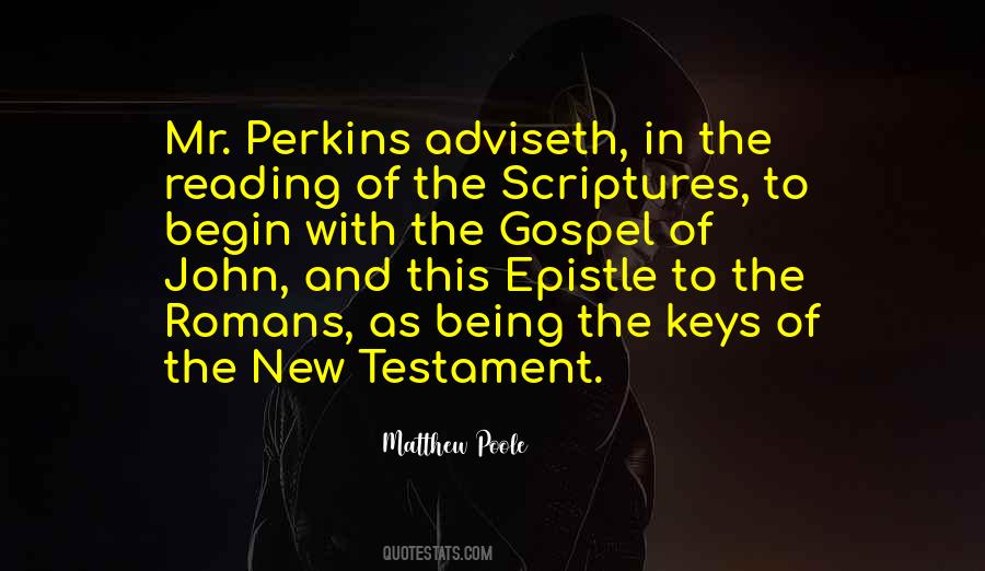 Matthew Poole Quotes #230504 Matthew Poole Quotes #230504