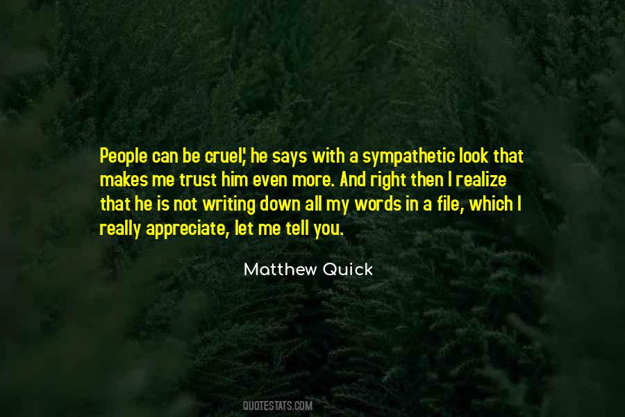 Matthew Quick Quotes #1180274