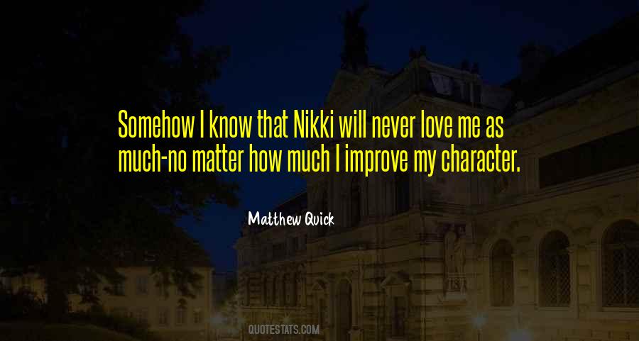 Matthew Quick Quotes #169482