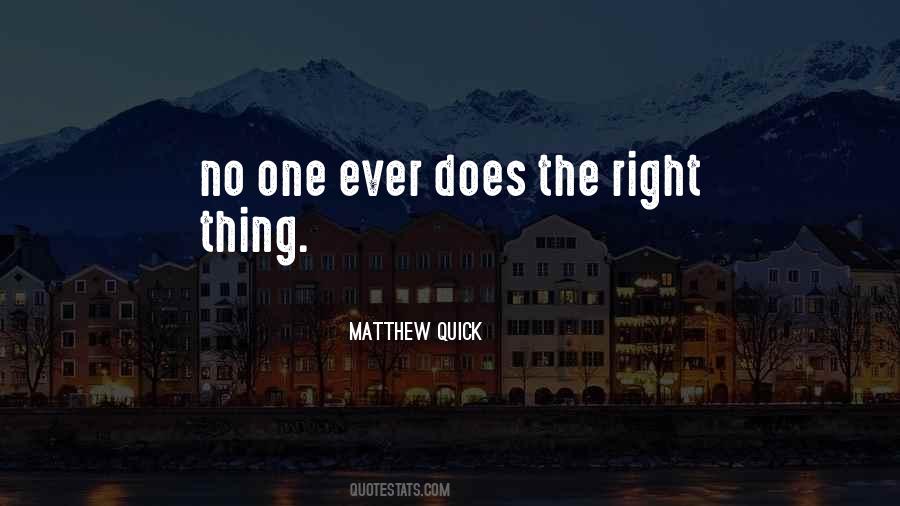 Matthew Quick Quotes #508621