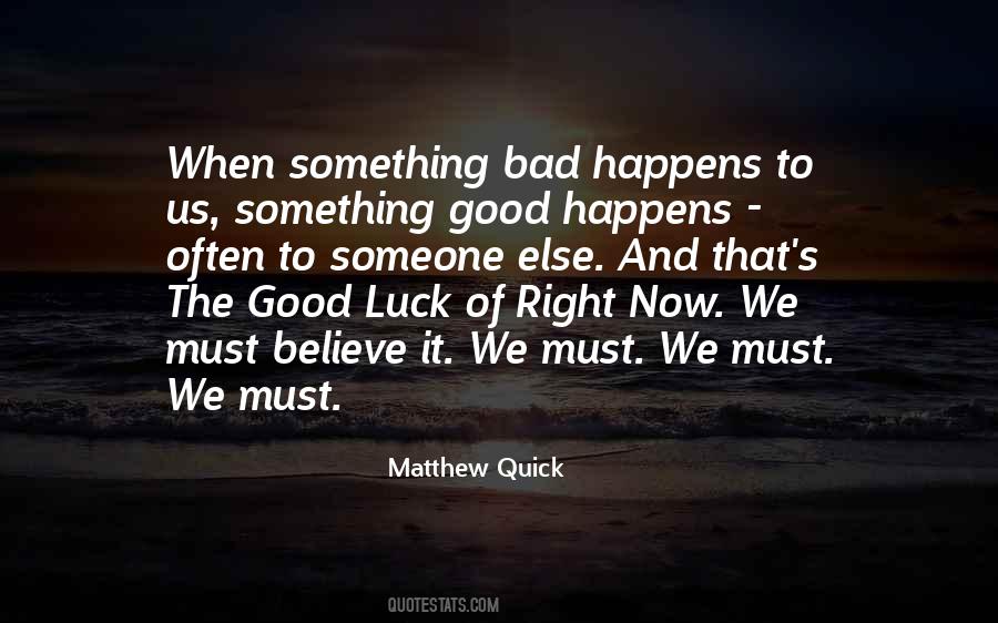 Matthew Quick Quotes #7617
