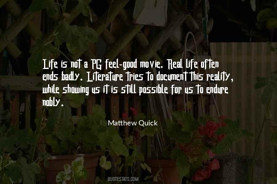 Matthew Quick Quotes #765543