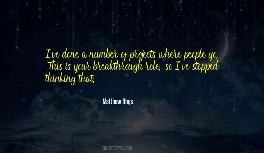 Matthew Rhys Quotes #1310843