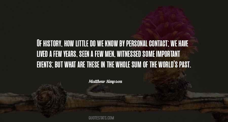 Matthew Simpson Quotes #187120