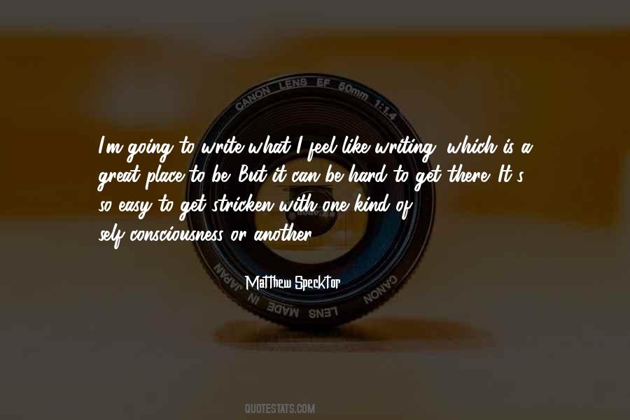 Matthew Specktor Quotes #682300