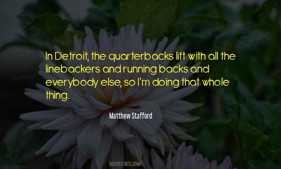 Matthew Stafford Quotes #397504
