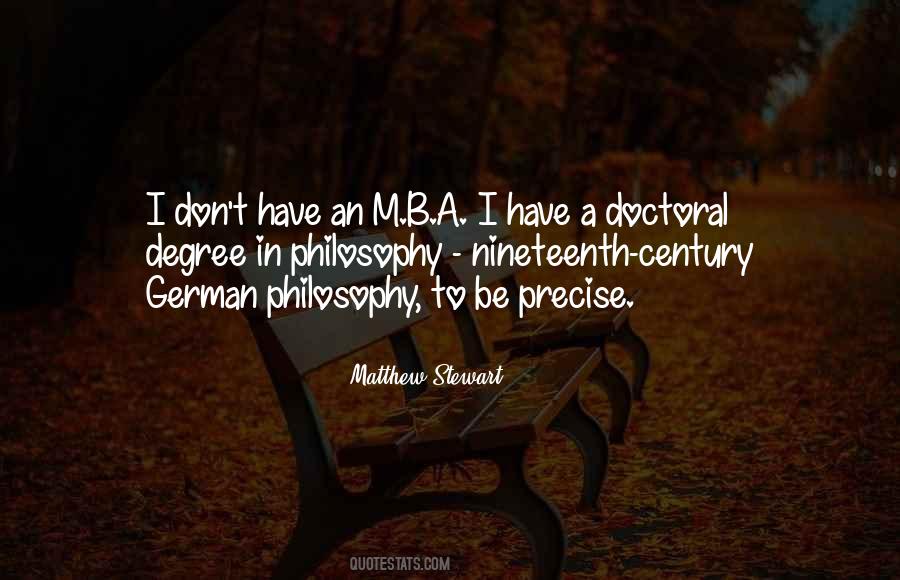 Matthew Stewart Quotes #164914