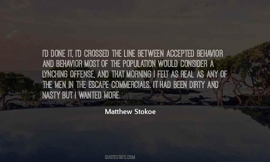 Matthew Stokoe Quotes #1607591