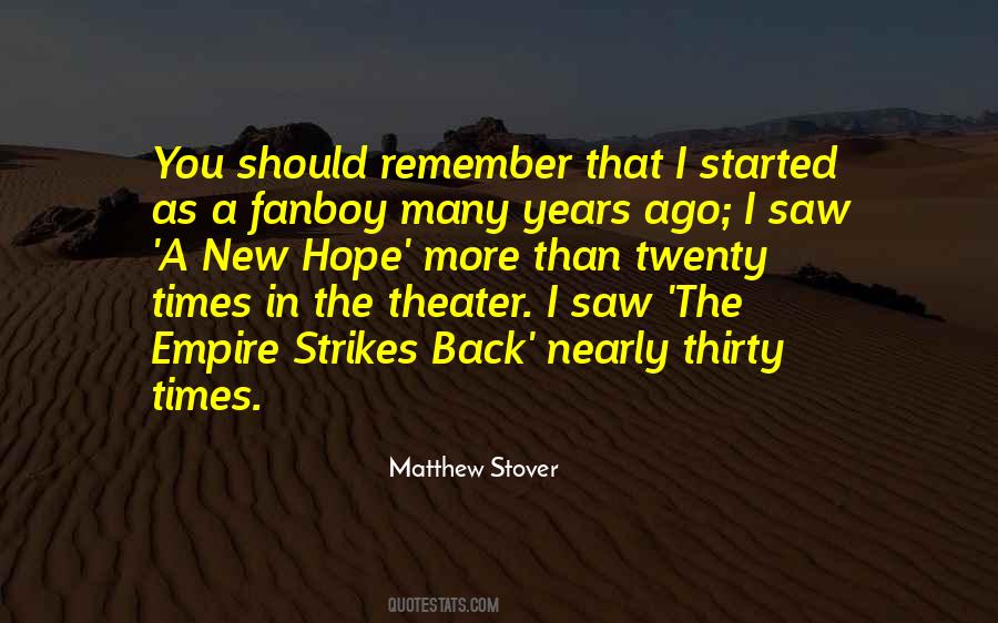 Matthew Stover Quotes #1086902