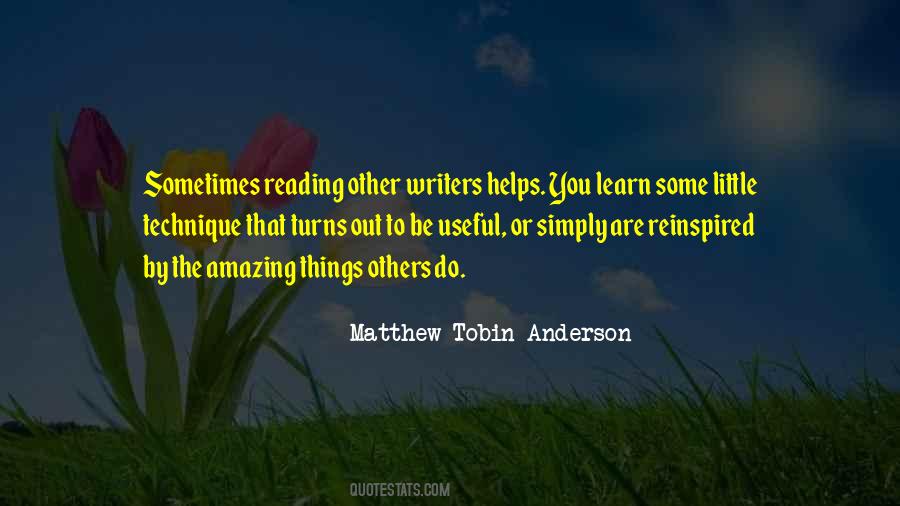 Matthew Tobin Anderson Quotes #1191169