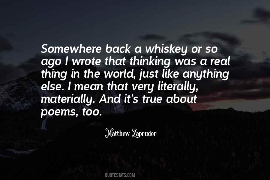 Matthew Zapruder Quotes #34611