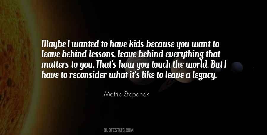 Mattie Stepanek Quotes #1324238