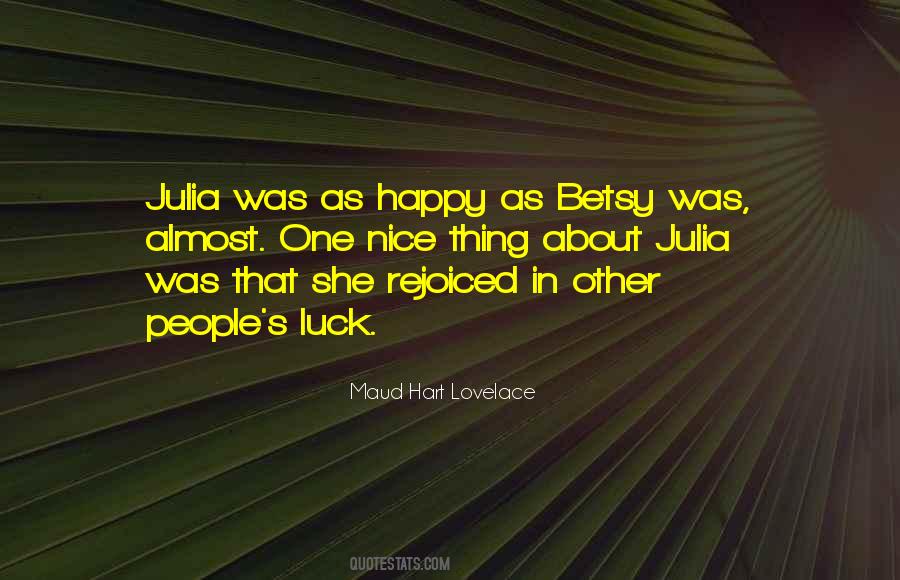 Maud Hart Lovelace Quotes #803281