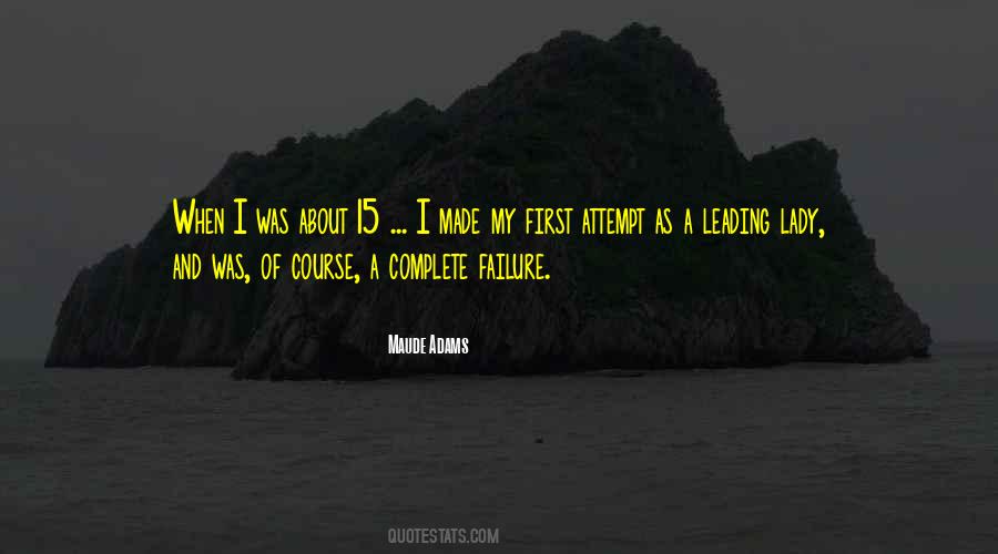 Maude Adams Quotes #1442783