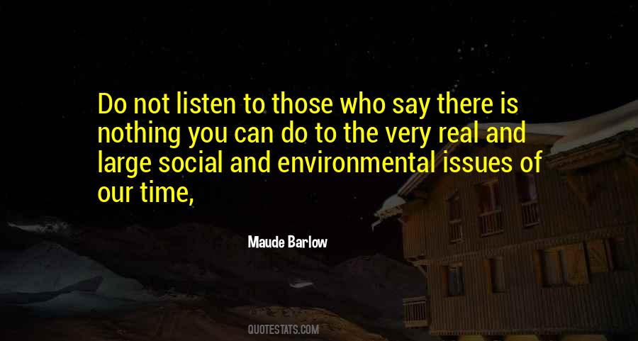 Maude Barlow Quotes #7866