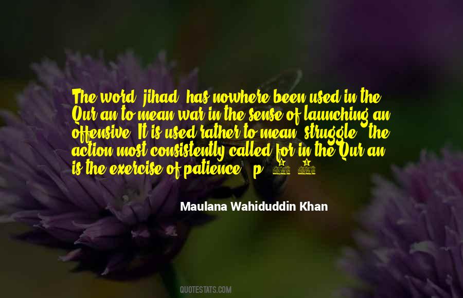Maulana Wahiduddin Khan Quotes #527823