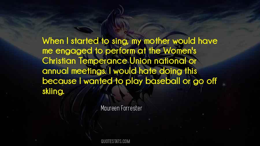 Maureen Forrester Quotes #876964