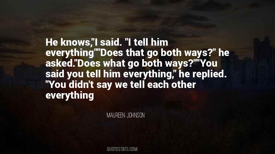 Maureen Johnson Quotes #1426283