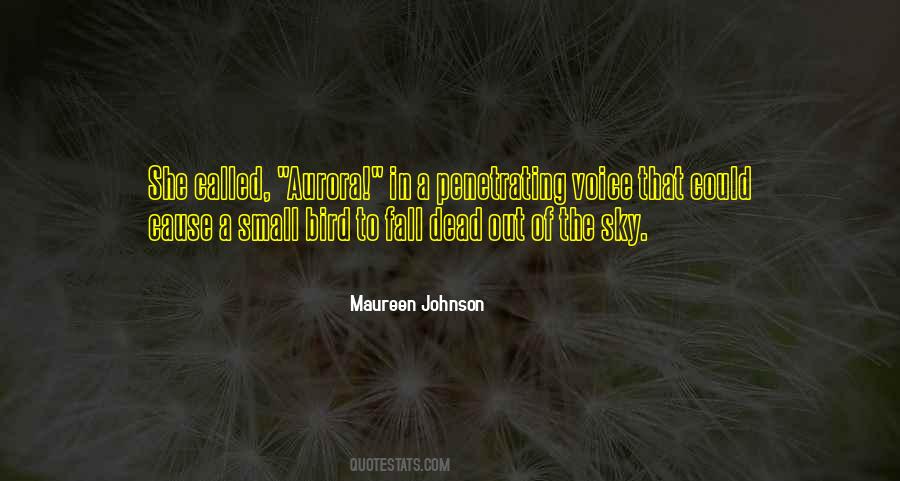 Maureen Johnson Quotes #1512066