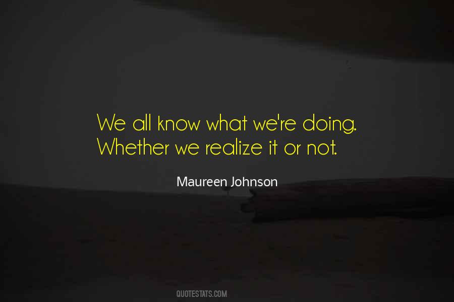 Maureen Johnson Quotes #1610736